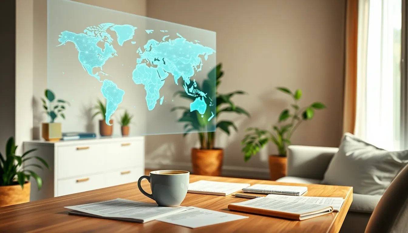 2025년 기술 트렌드를 보여주는 이미지