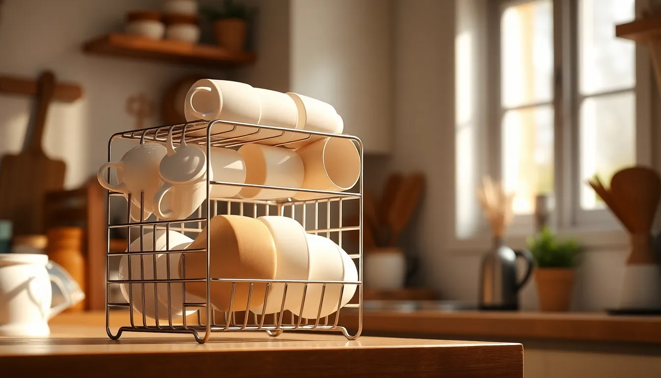 컵걸이 활용 아이디어