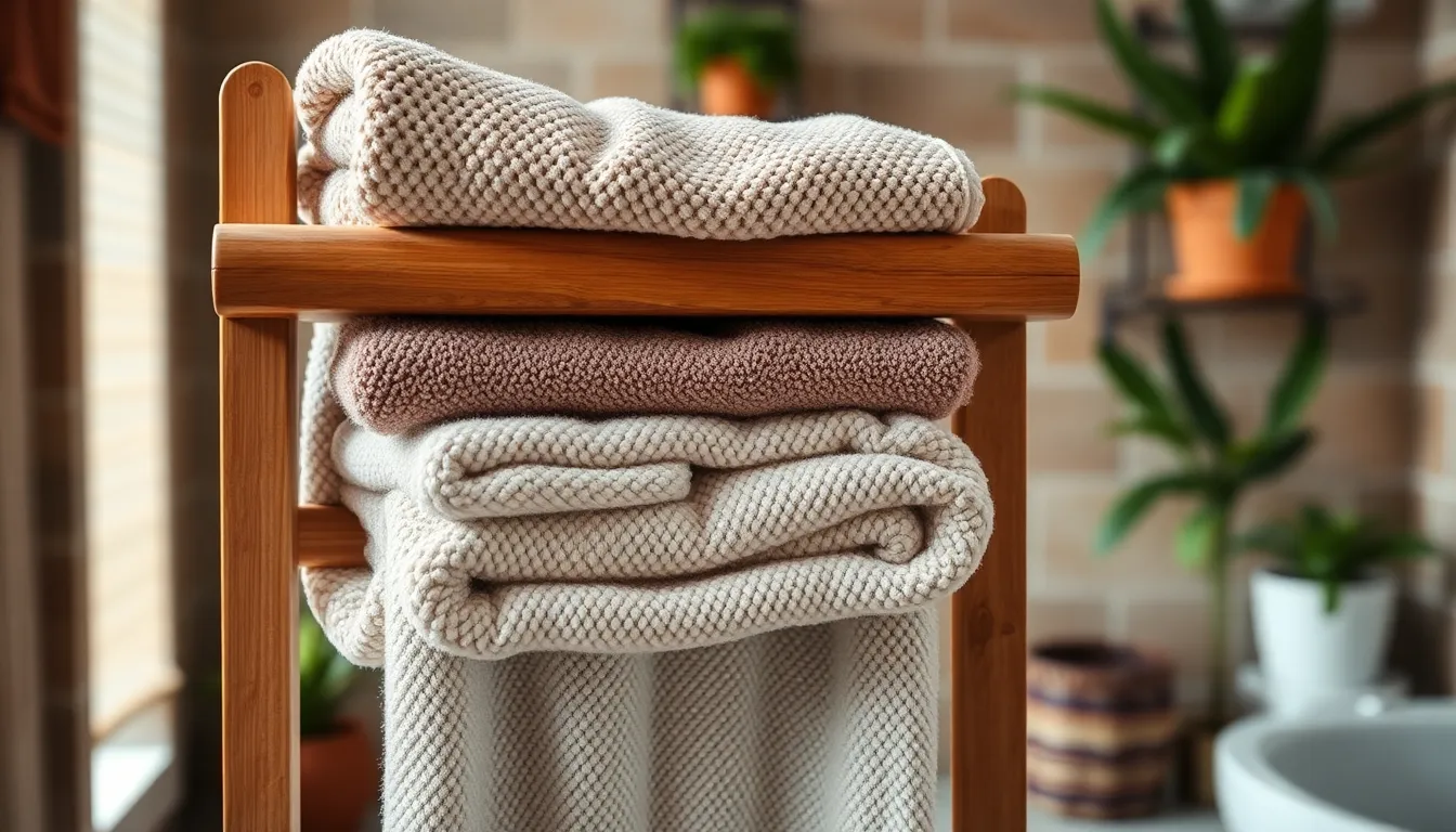 다양한 타올 정리대 비교