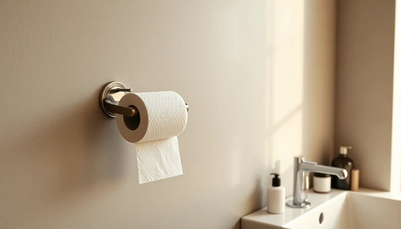 다양한 디자인의 휴지걸이 비교 이미지