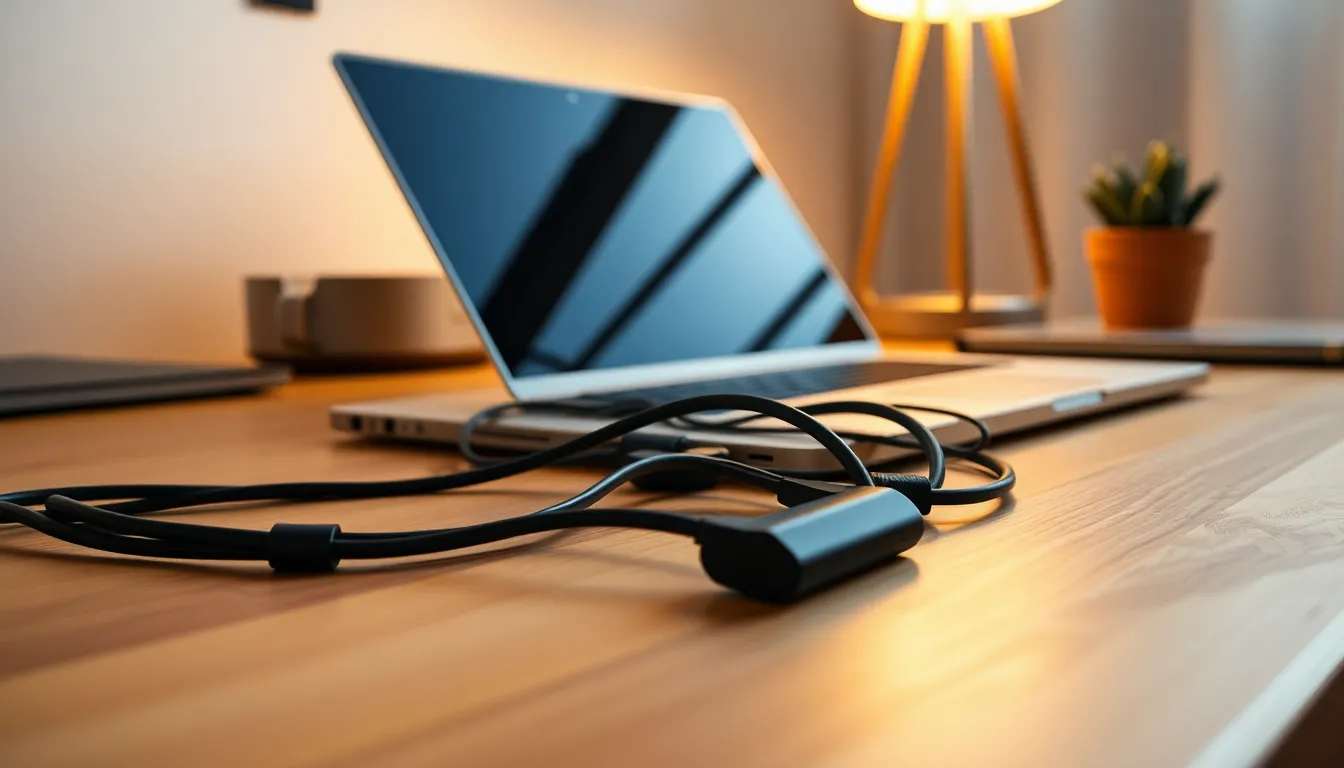 전선 정리 후 깔끔해진 모습