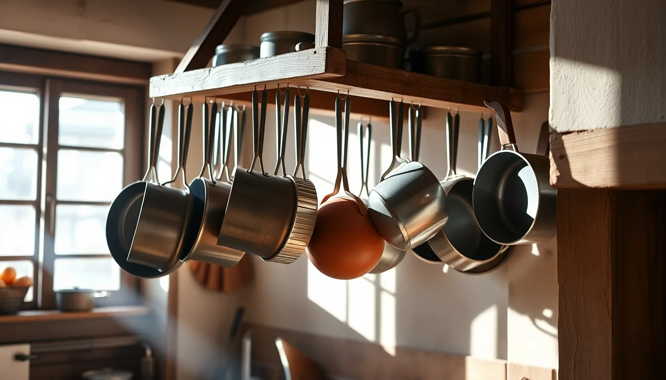 깔끔하게 정리된 주방의 모습. SHYP 냄비 정리대가 공간 활용에 큰 도움을 줌.