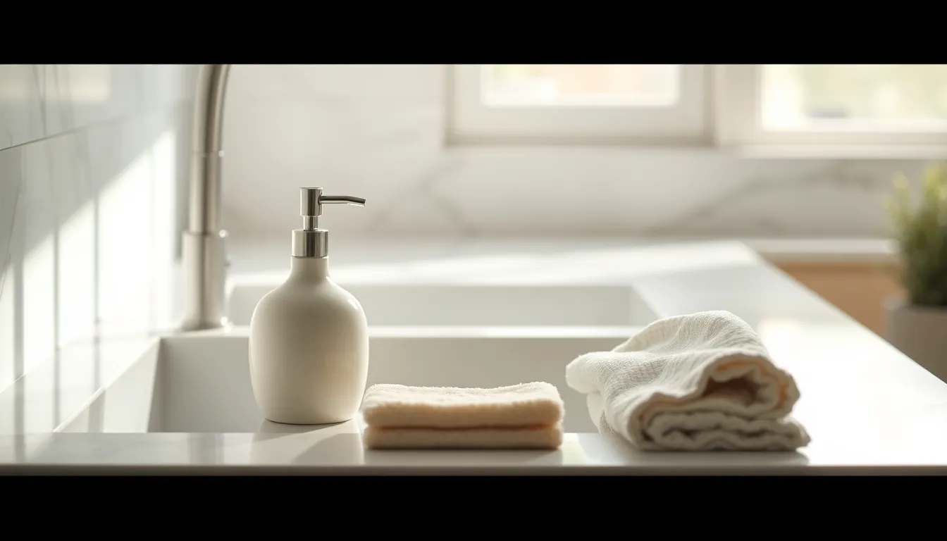 세제 디스펜서 사용 예시