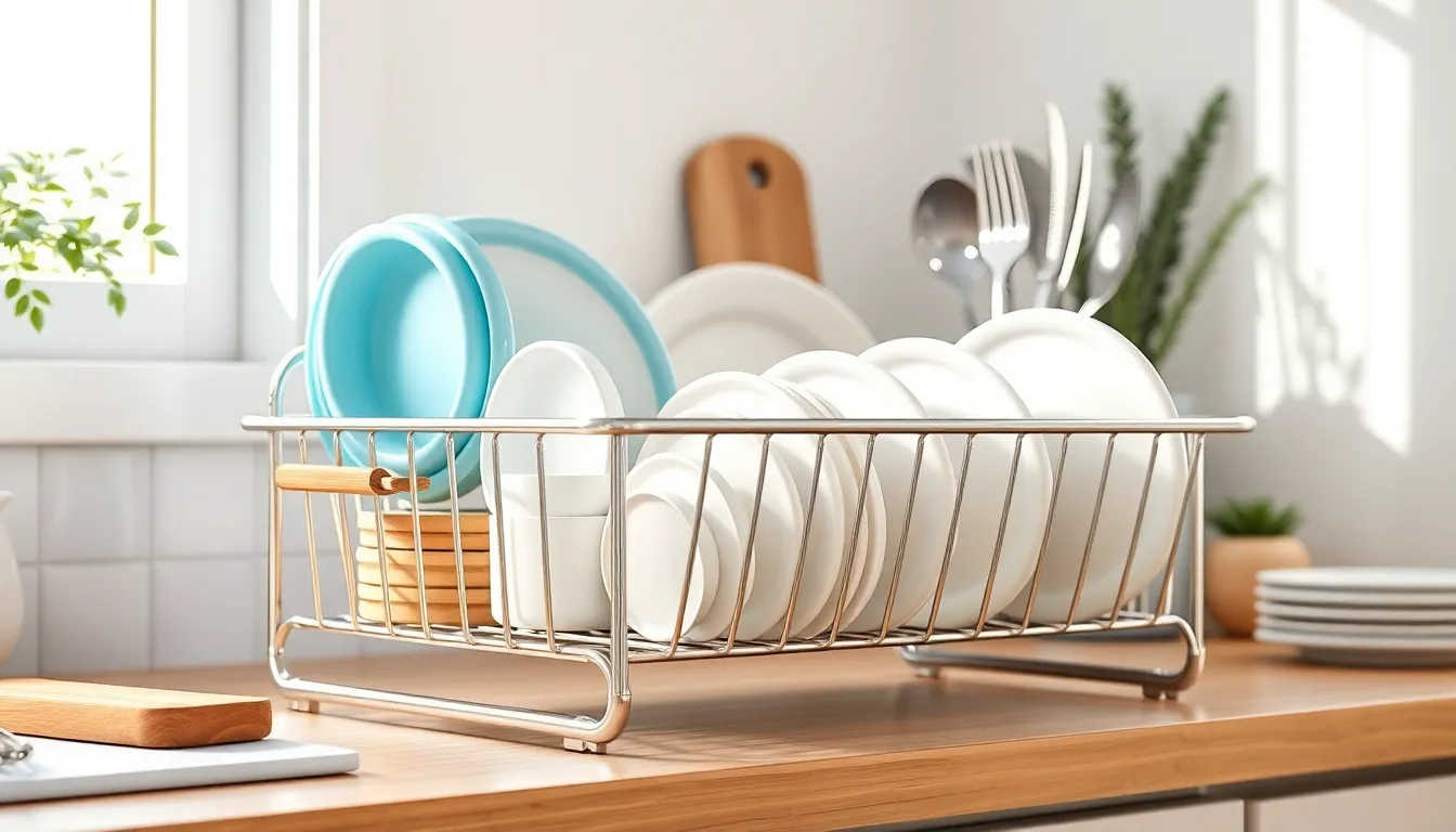 다양한 그릇 정리대 비교 이미지 - 룸스모아 제품과 타사 제품의 디자인, 기능, 가격 등을 비교하여 소비자의 합리적인 선택을 돕습니다.