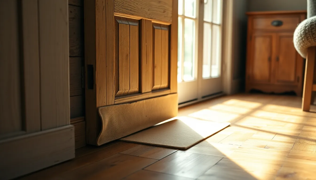 웃풍으로 인한 실내 온도 변화 그래프: 틈막이 설치 전후 온도 변화 비교